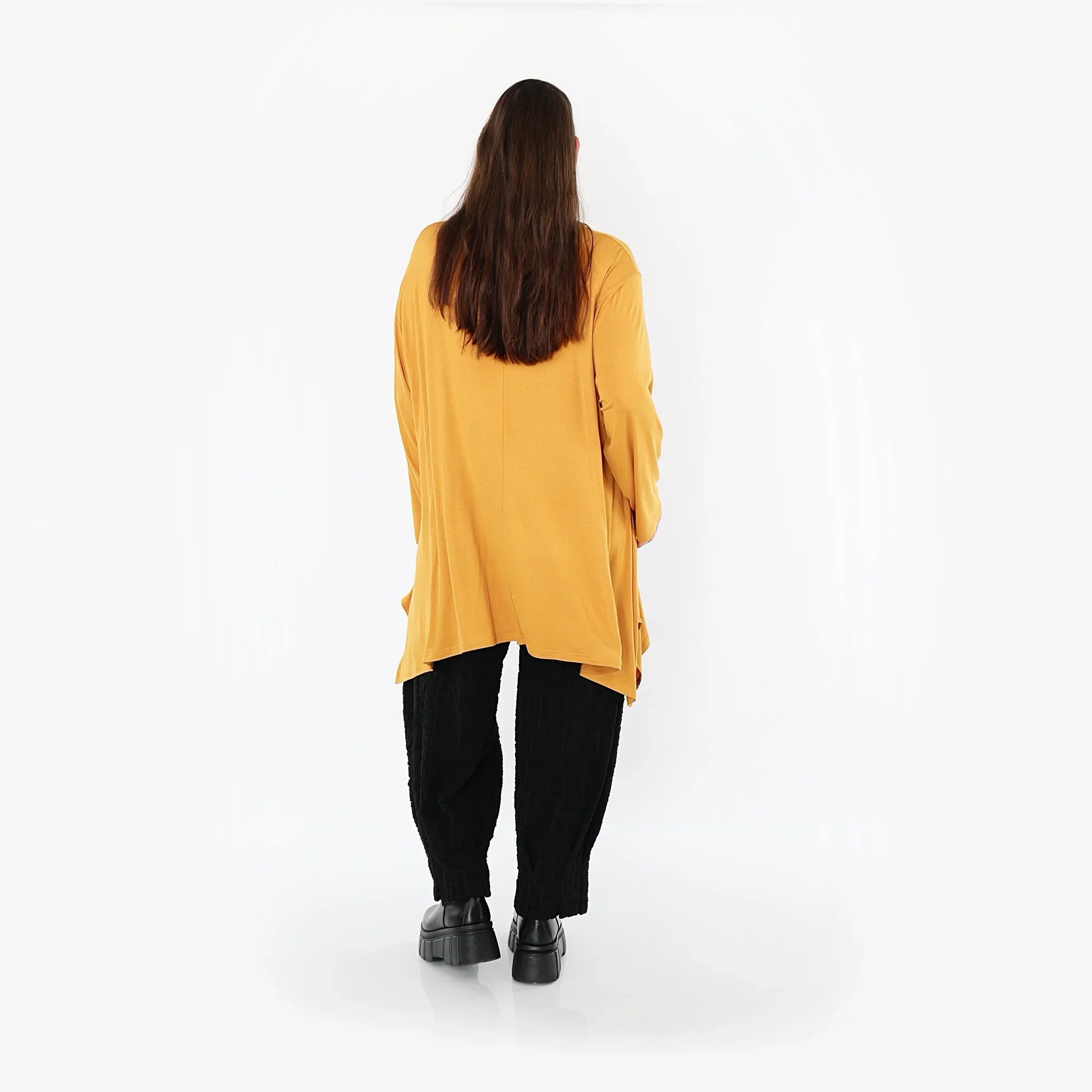 AKH Fashion 1019 Chemisier, Moutarde