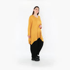 AKH Fashion 1019 Chemisier, Moutarde