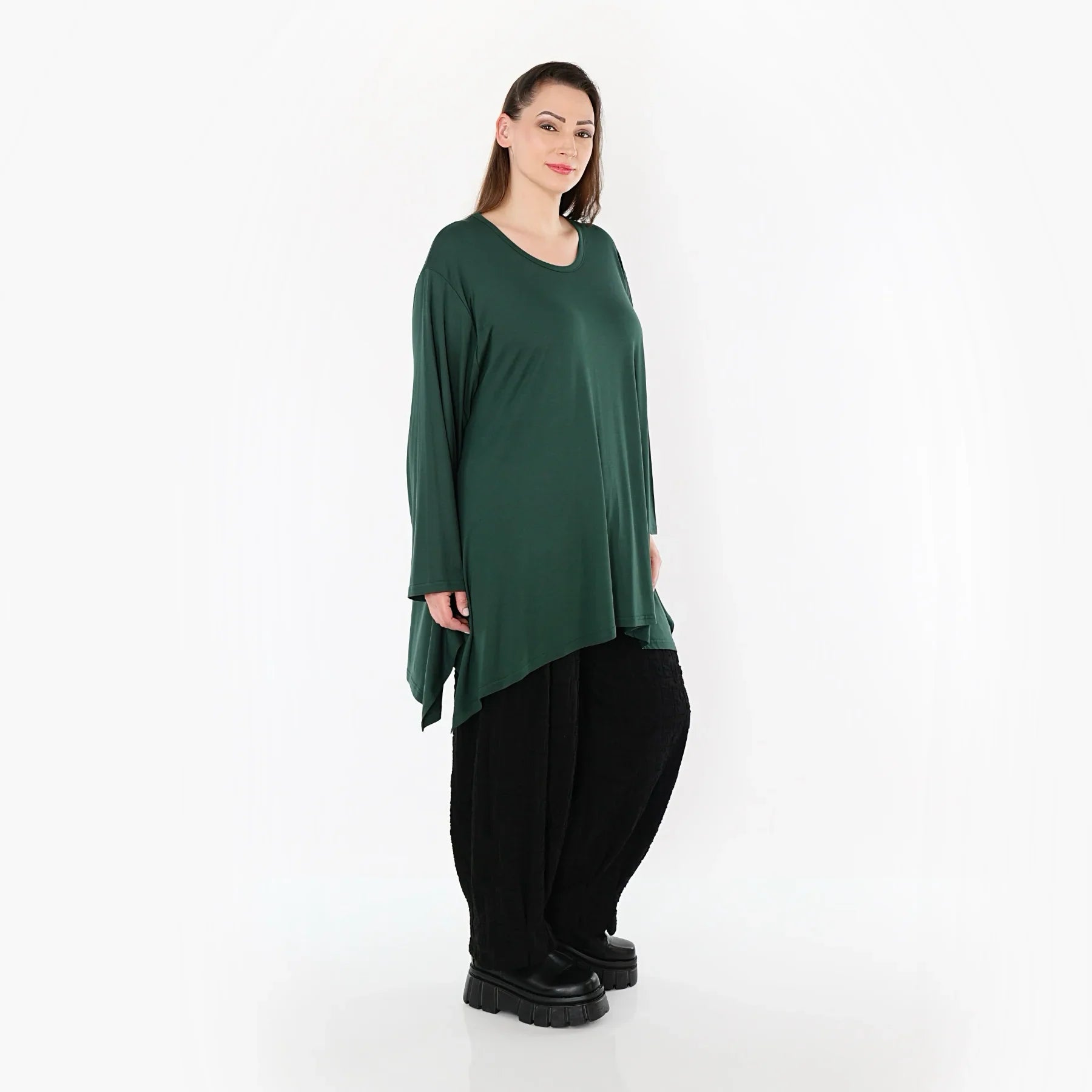 AKH Fashion 1019 Chemise, Émeraude