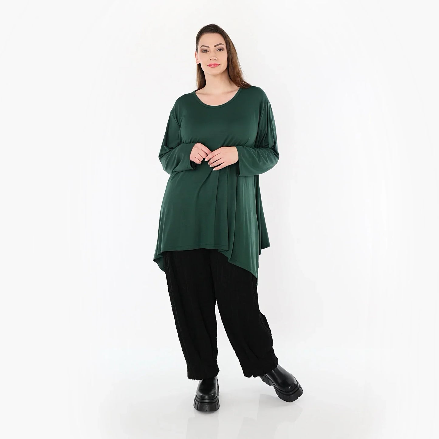 AKH Fashion 1019 Shirt, Smaragd