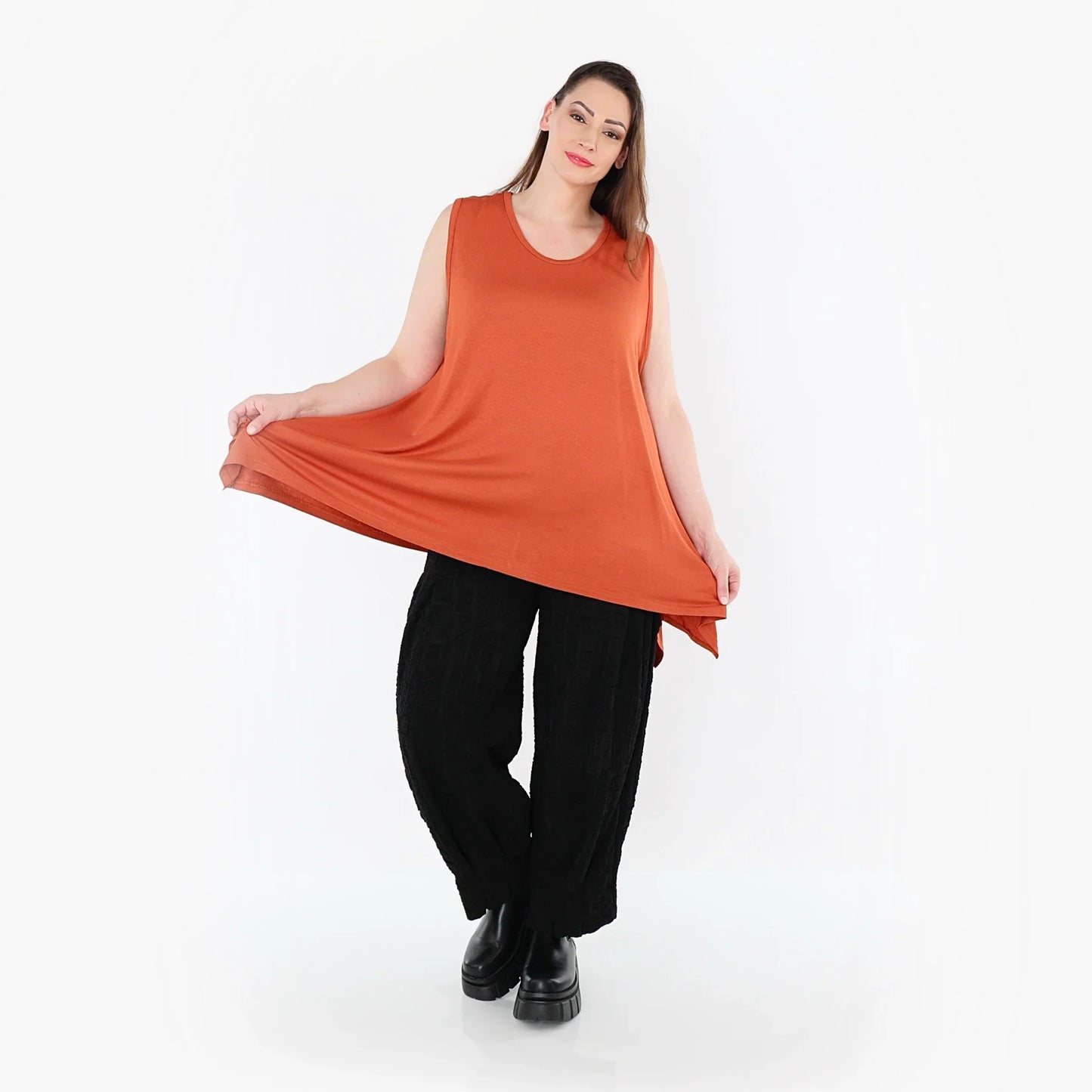 AKH Fashion 3071 Top, Rust