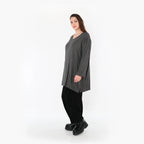 AKH Fashion 7054 Big Shirt, anthracite