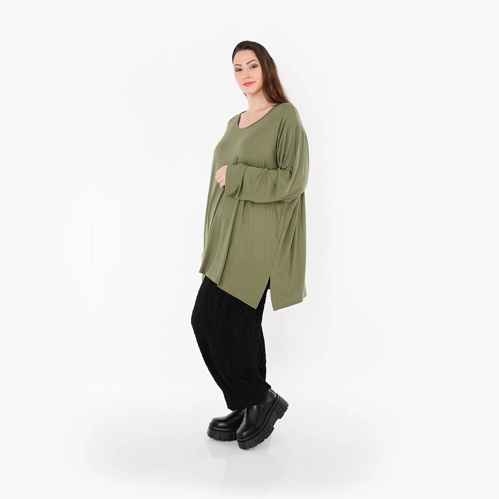 AKH Fashion 7054 Grand T-shirt, Olive