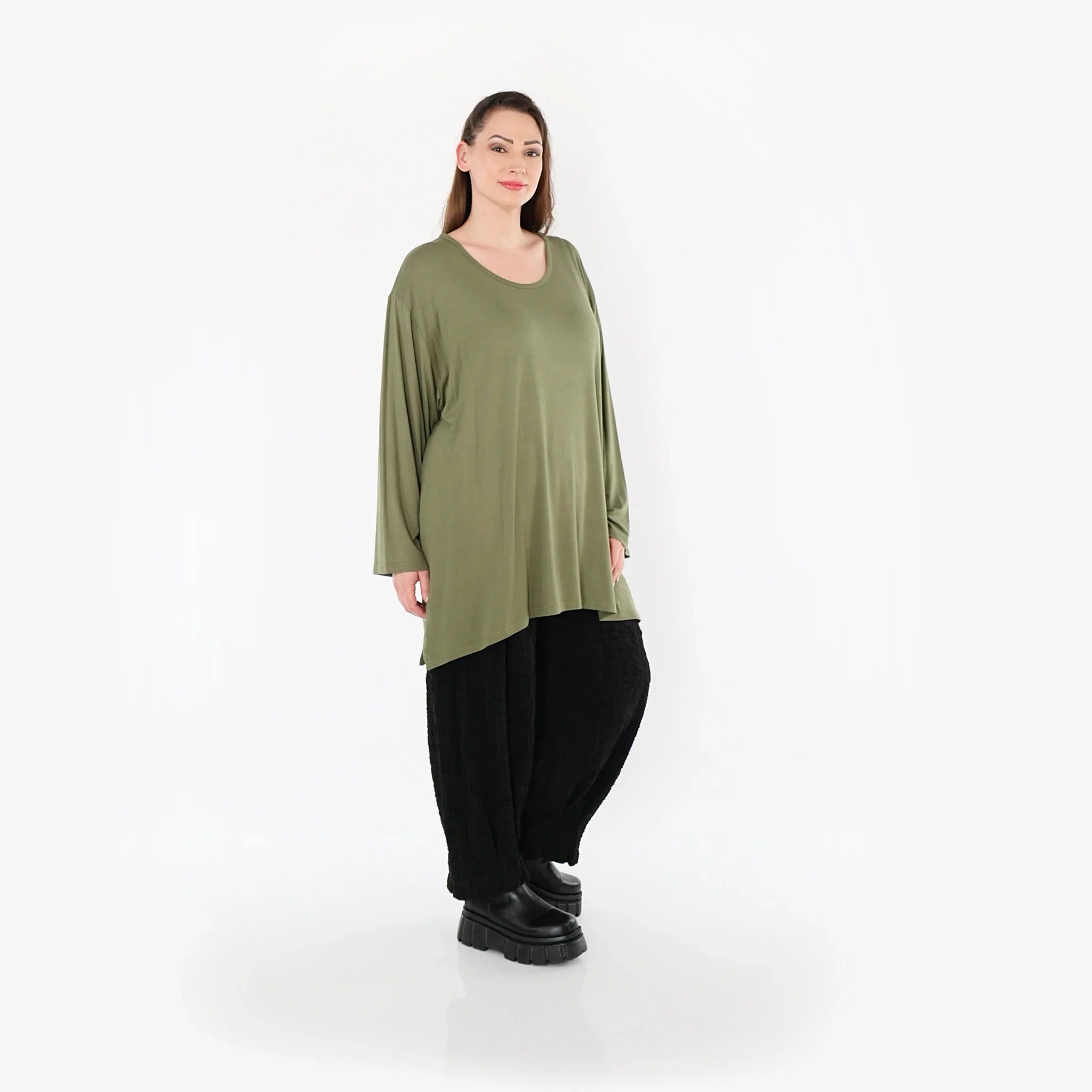 AKH Fashion 7054 Grand T-shirt, Olive