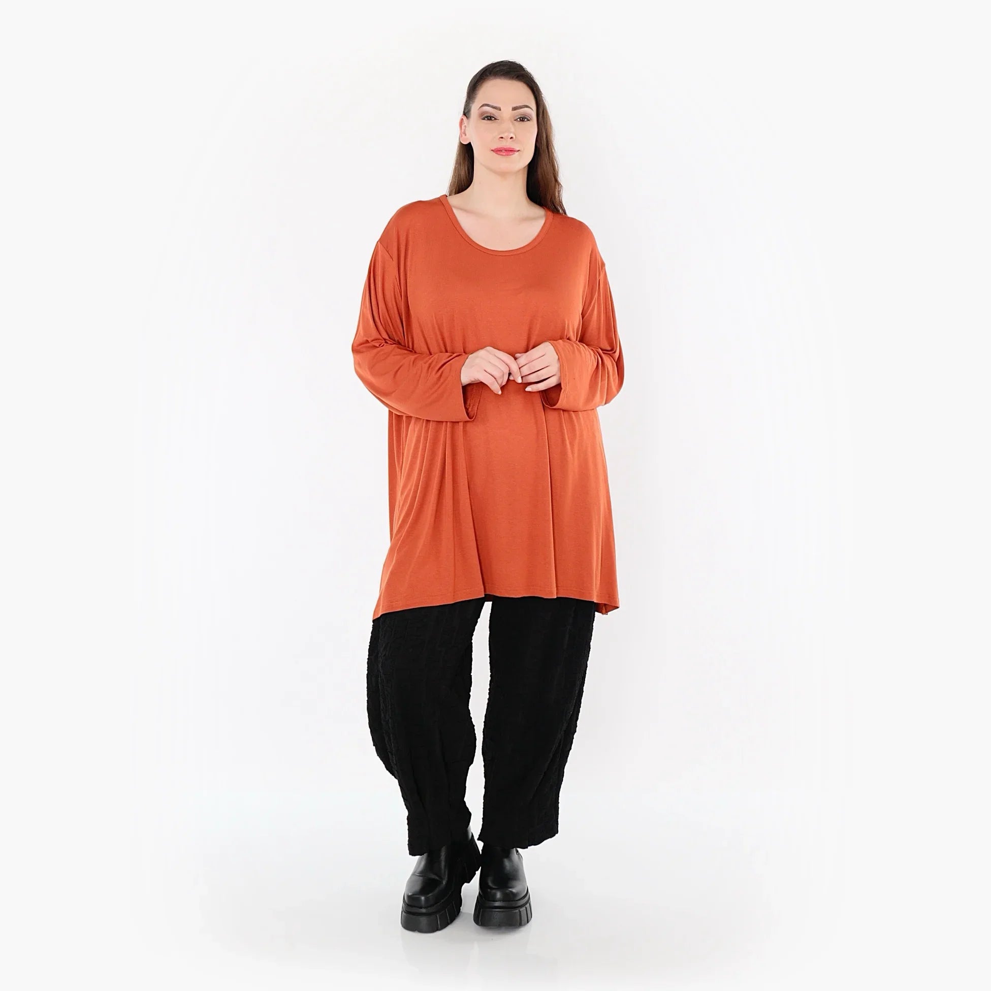 AKH Fashion 7054 Grande chemise, rouille