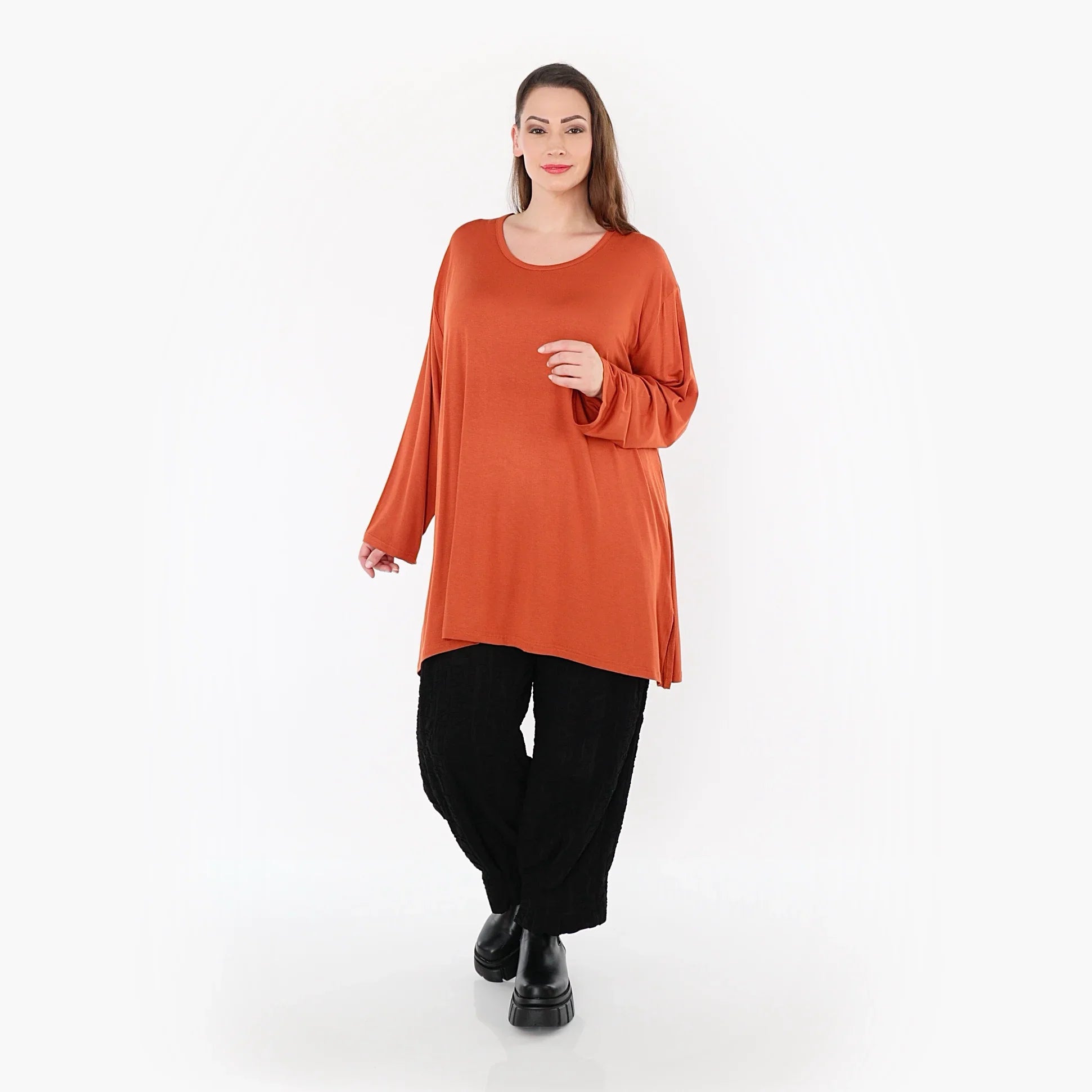 AKH Fashion 7054 Grande chemise, rouille