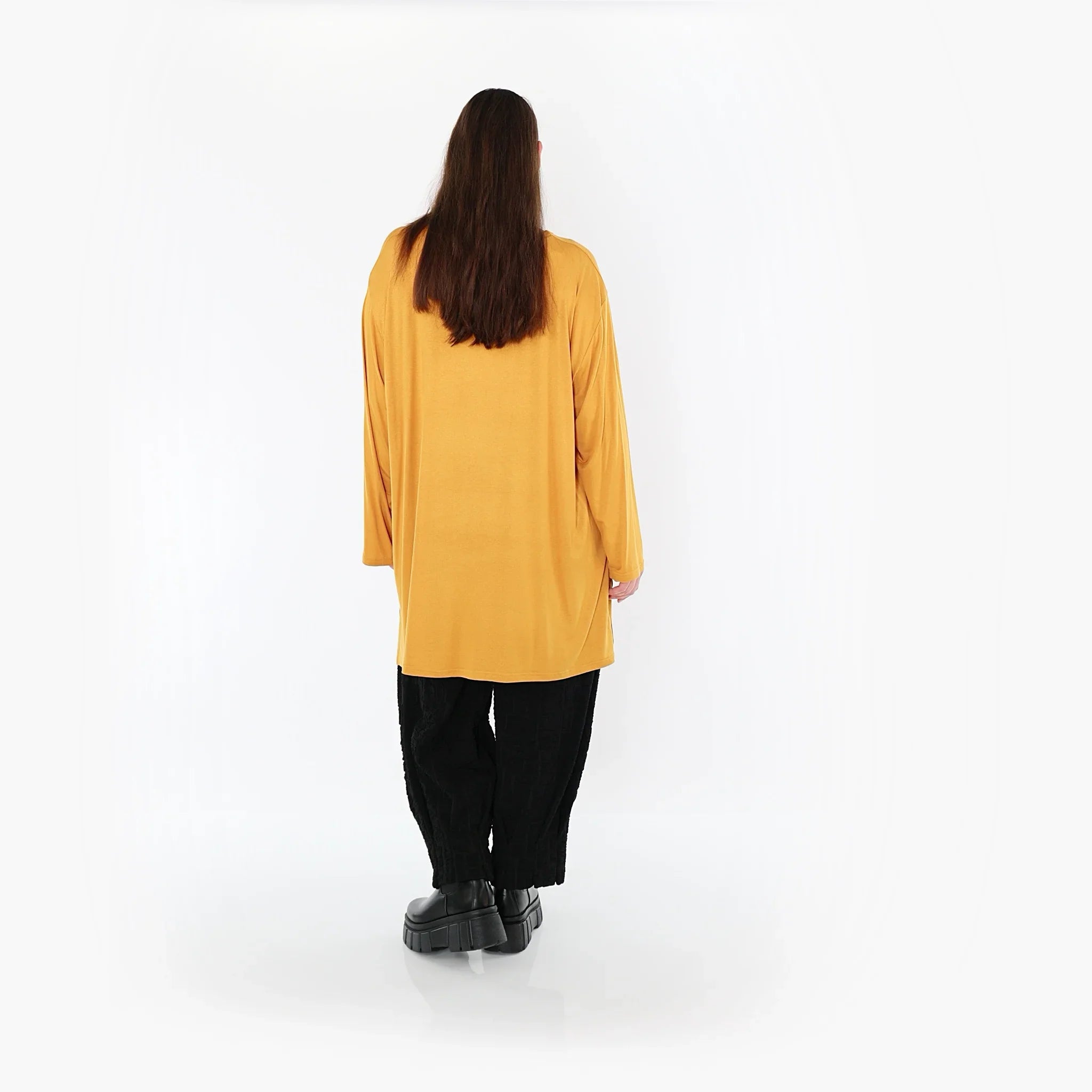 AKH Fashion 7054 Big Shirt, Moutarde