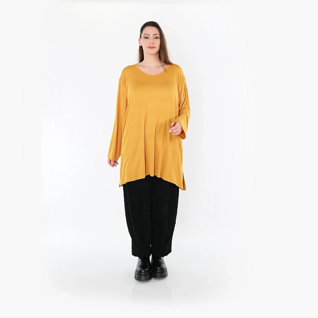 AKH Fashion 7054 Big Shirt, Moutarde