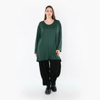 AKH Fashion 7054 Grand T-shirt, Émeraude