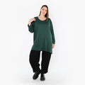 AKH Fashion 7054 Grand T-shirt, Émeraude