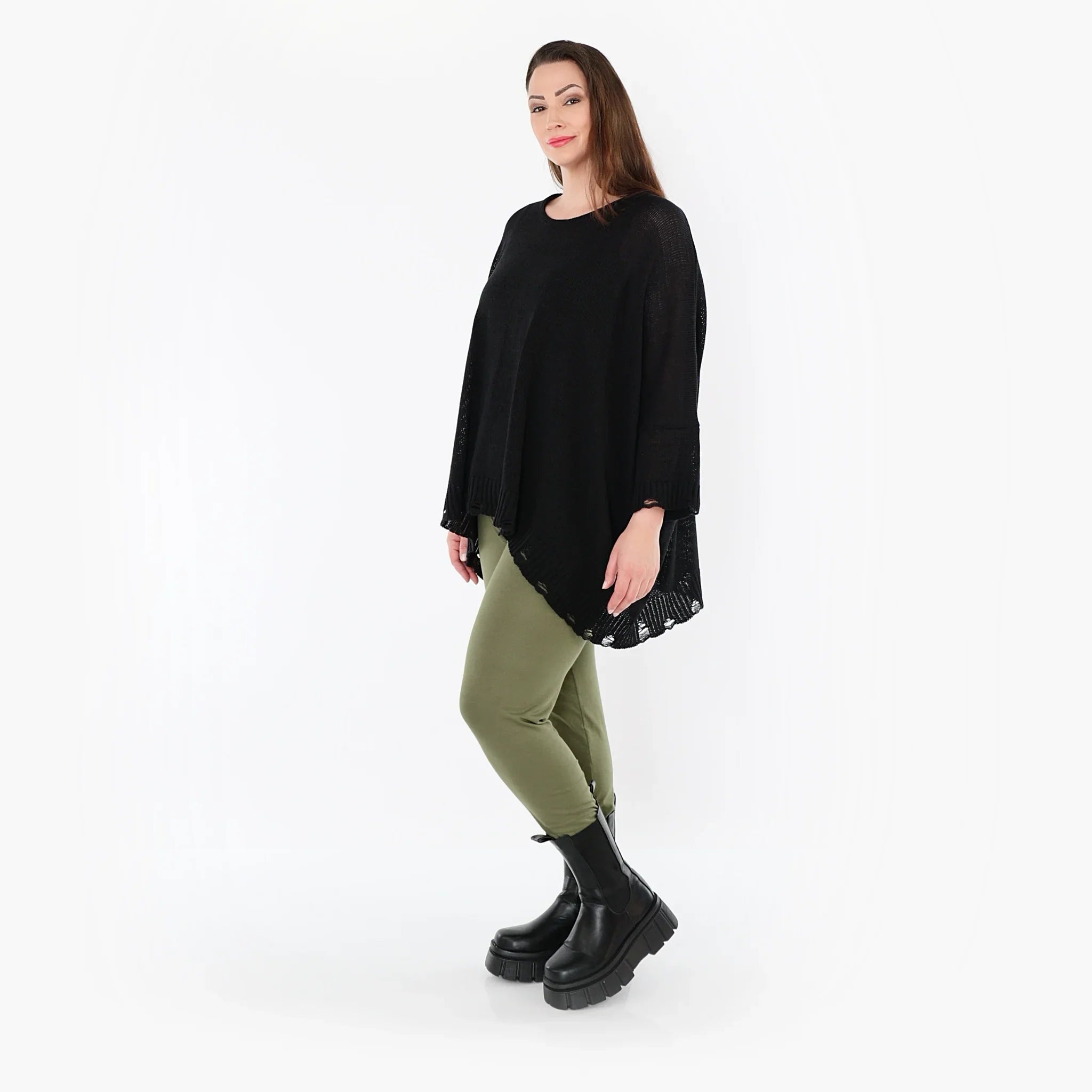 AKH Fashion Leggings P100 BasicLove, Olive