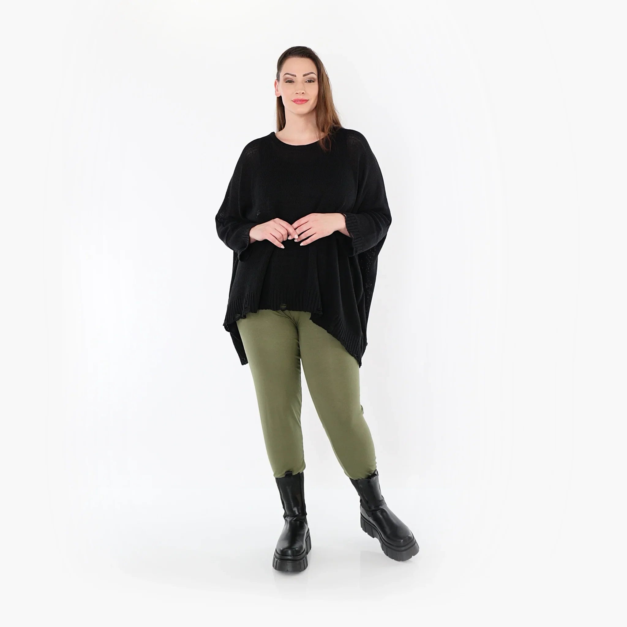 AKH Fashion Leggings P100 BasicLove, Olive
