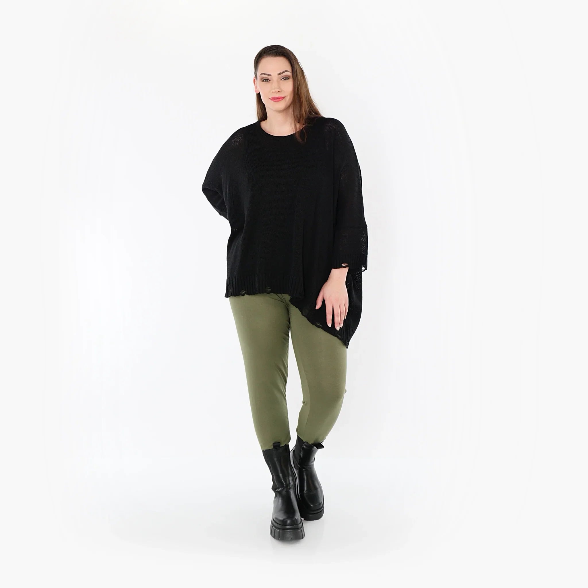 AKH Fashion Leggings P100 BasicLove, Olive