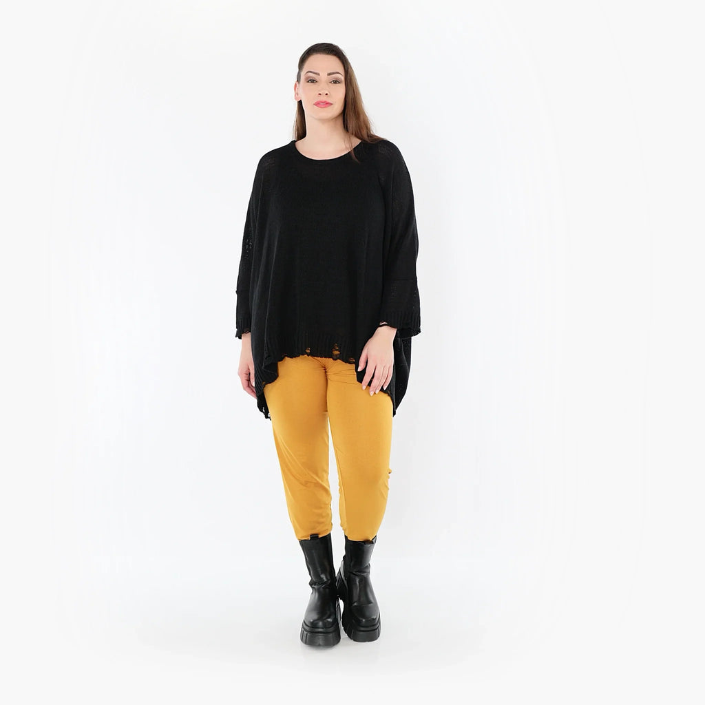 Leggings AKH Fashion P100, Jaune moutarde