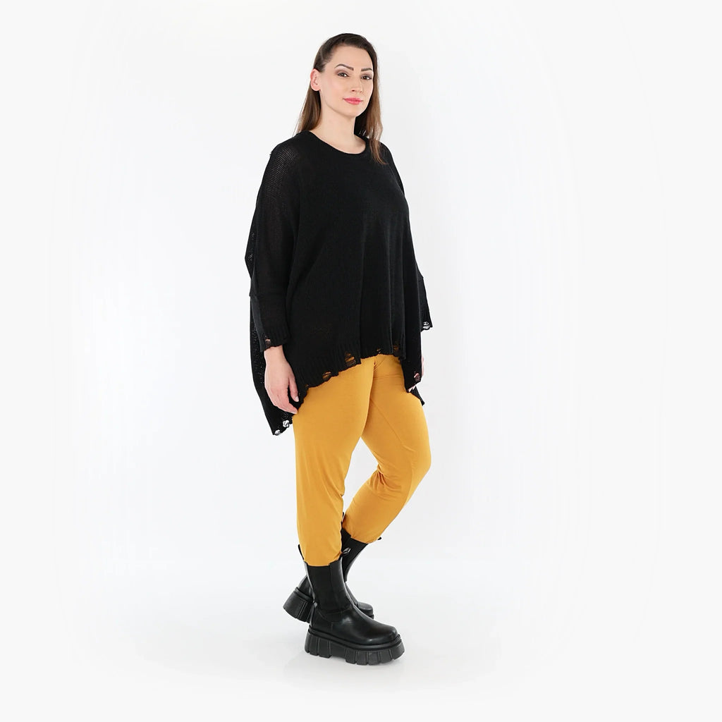 Leggings AKH Fashion P100, Jaune moutarde
