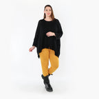 Leggings AKH Fashion P100, Jaune moutarde