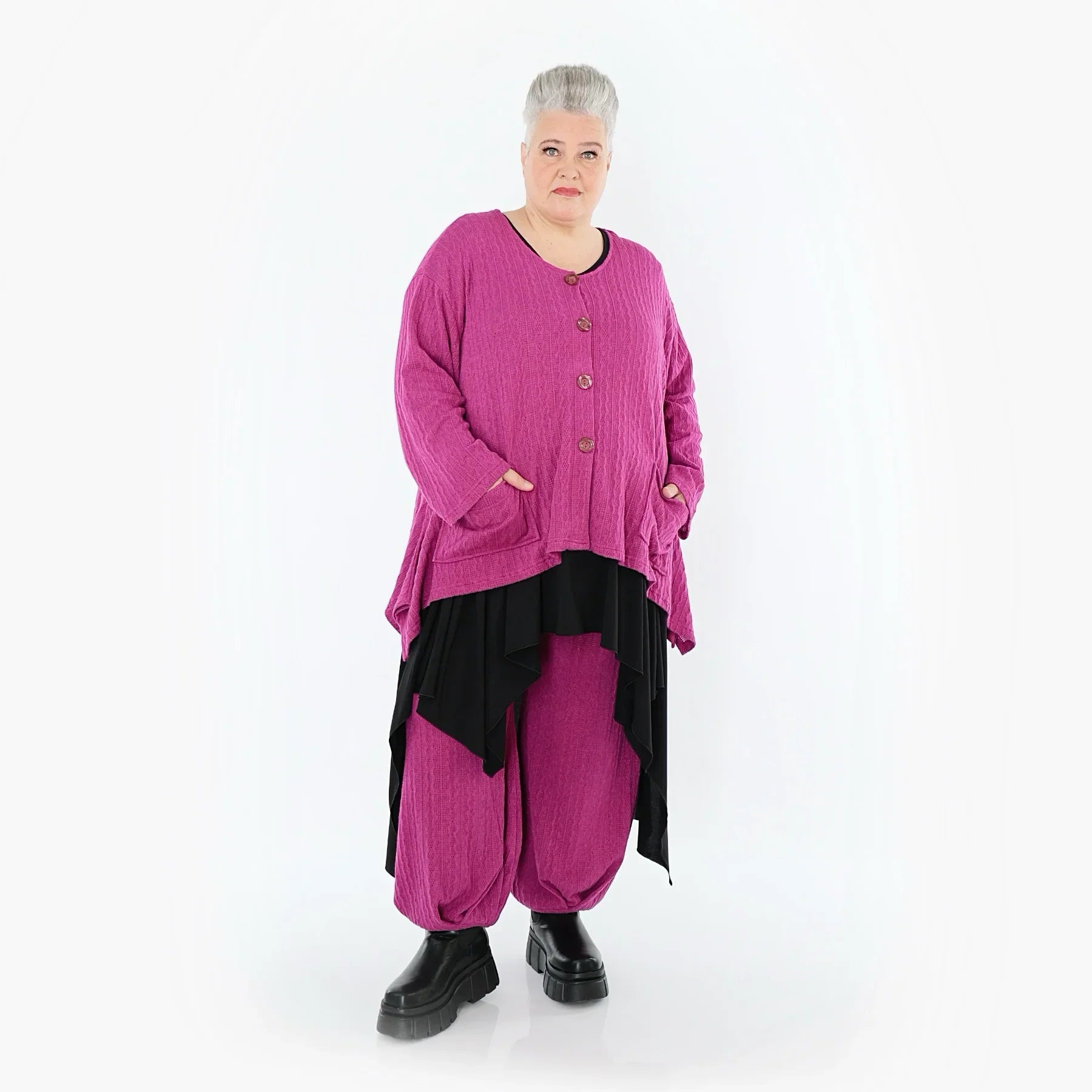 AKH Fashion 118 Veste, Fuchsia