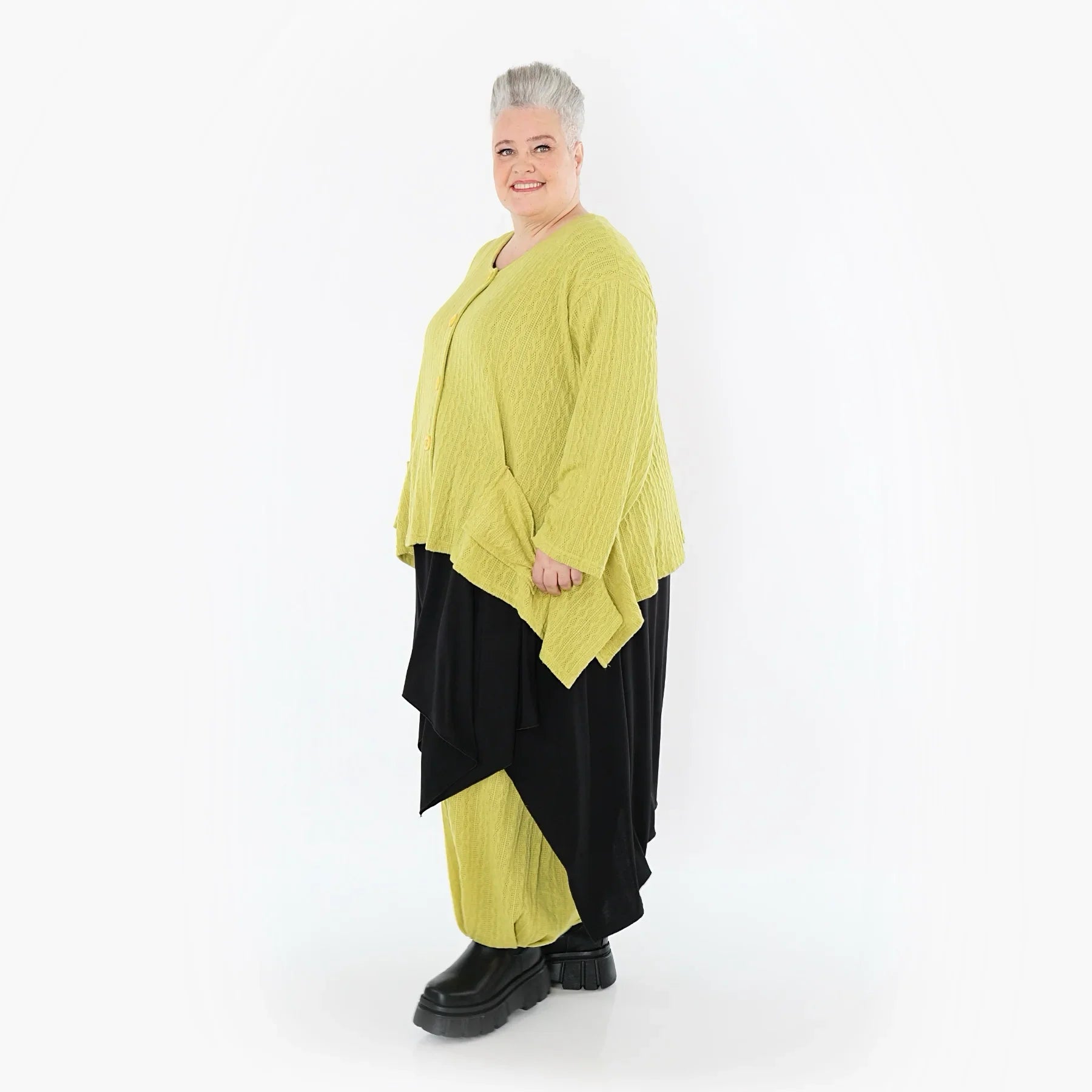 AKH Fashion 118 Veste, Citron vert