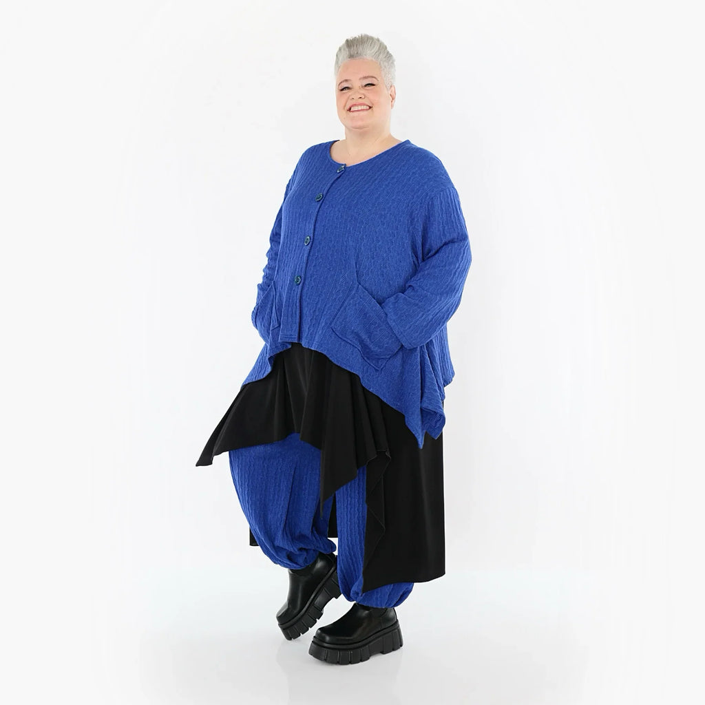 AKH Fashion 118 Veste, Bleu Roi