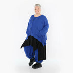 AKH Fashion 118 Veste, Bleu Roi
