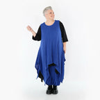 AKH Fashion 3067 Robe, Bleu roi