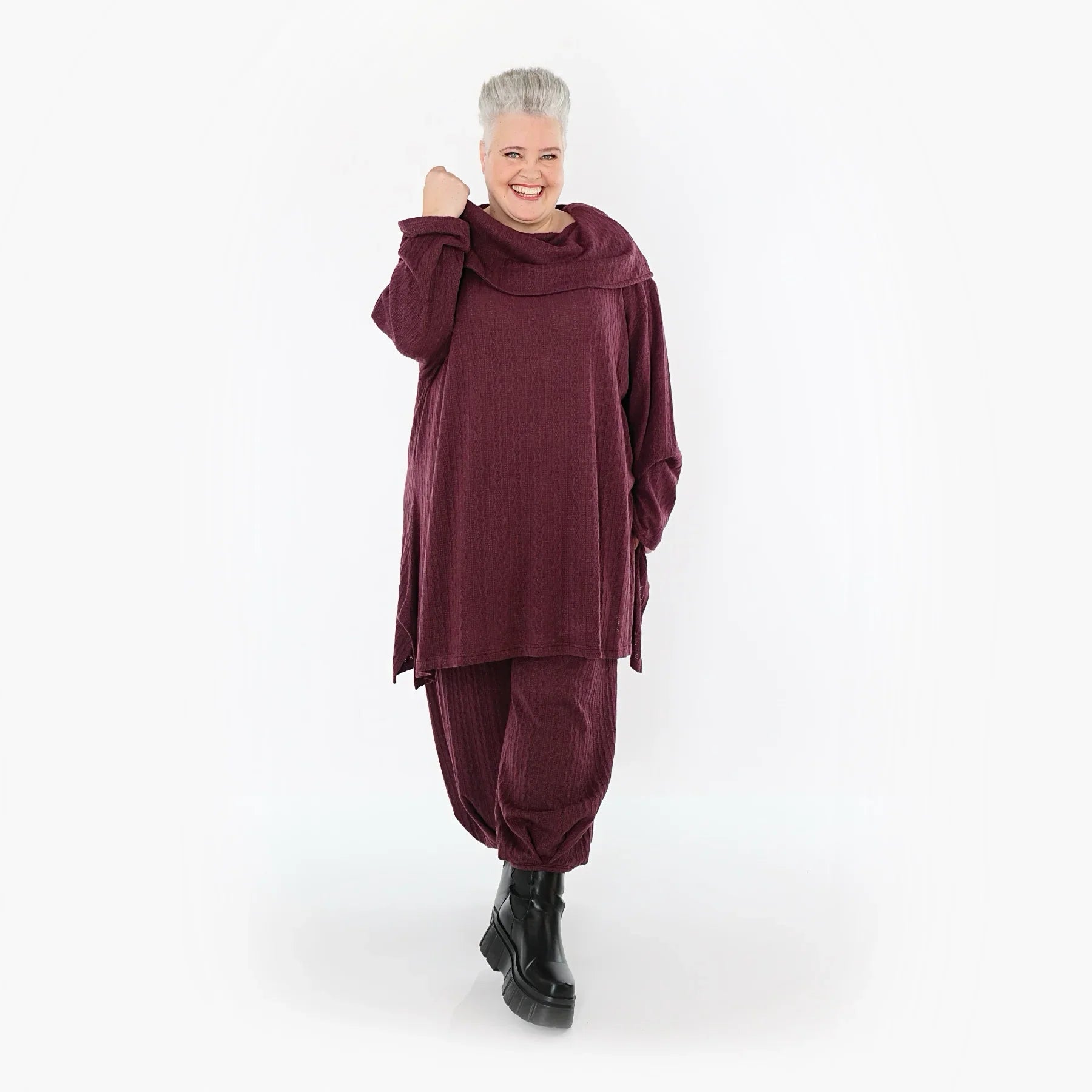 AKH Fashion 5920 Pantalon, Bordeaux