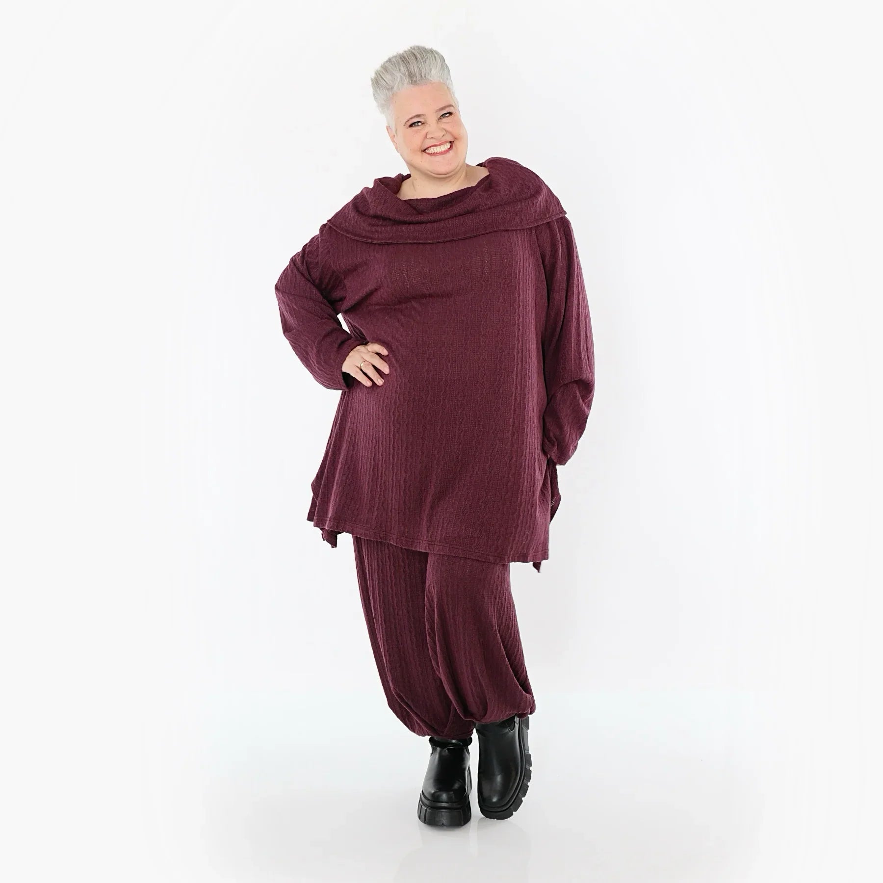 AKH Fashion 5920 Pantalon, Bordeaux