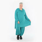 AKH Fashion 5920 Pantalon, Bleu Pétrole