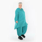 AKH Fashion 5920 Pantalon, Bleu Pétrole