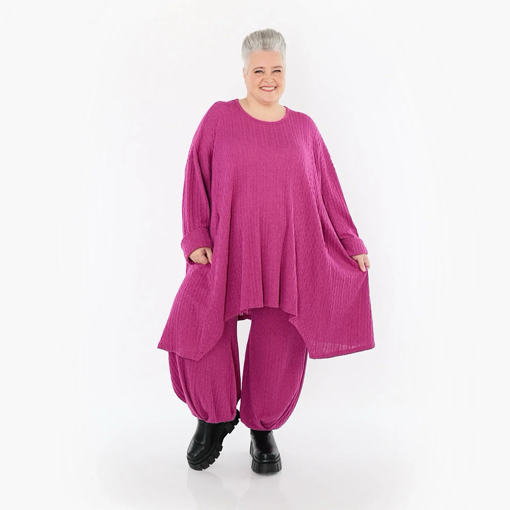 AKH Fashion 7014 Grande Chemise, Fuchsia