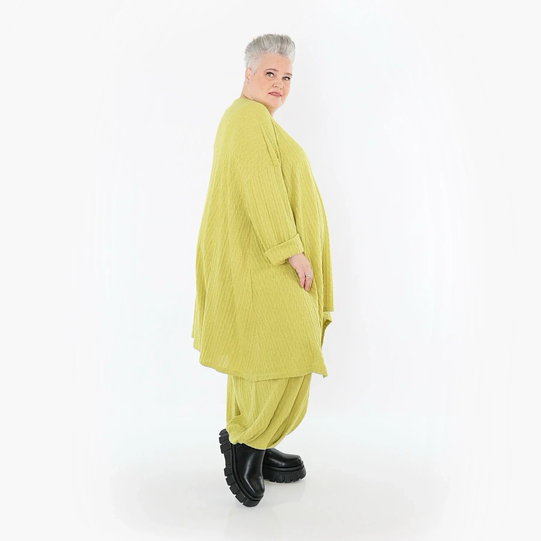 AKH Fashion 7014 Big Shirt, Citron vert