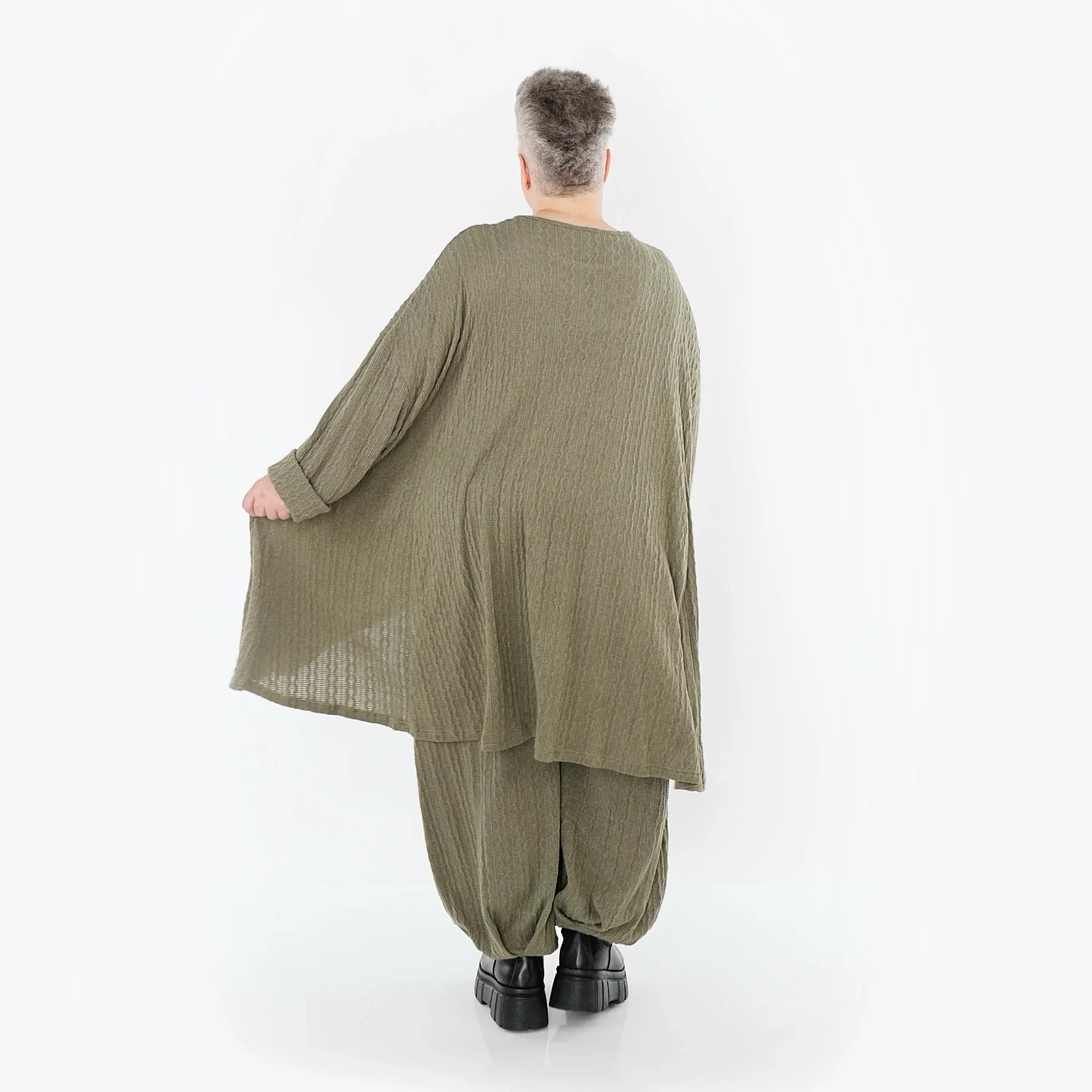 AKH Fashion 7014 Grande Chemise, Olive