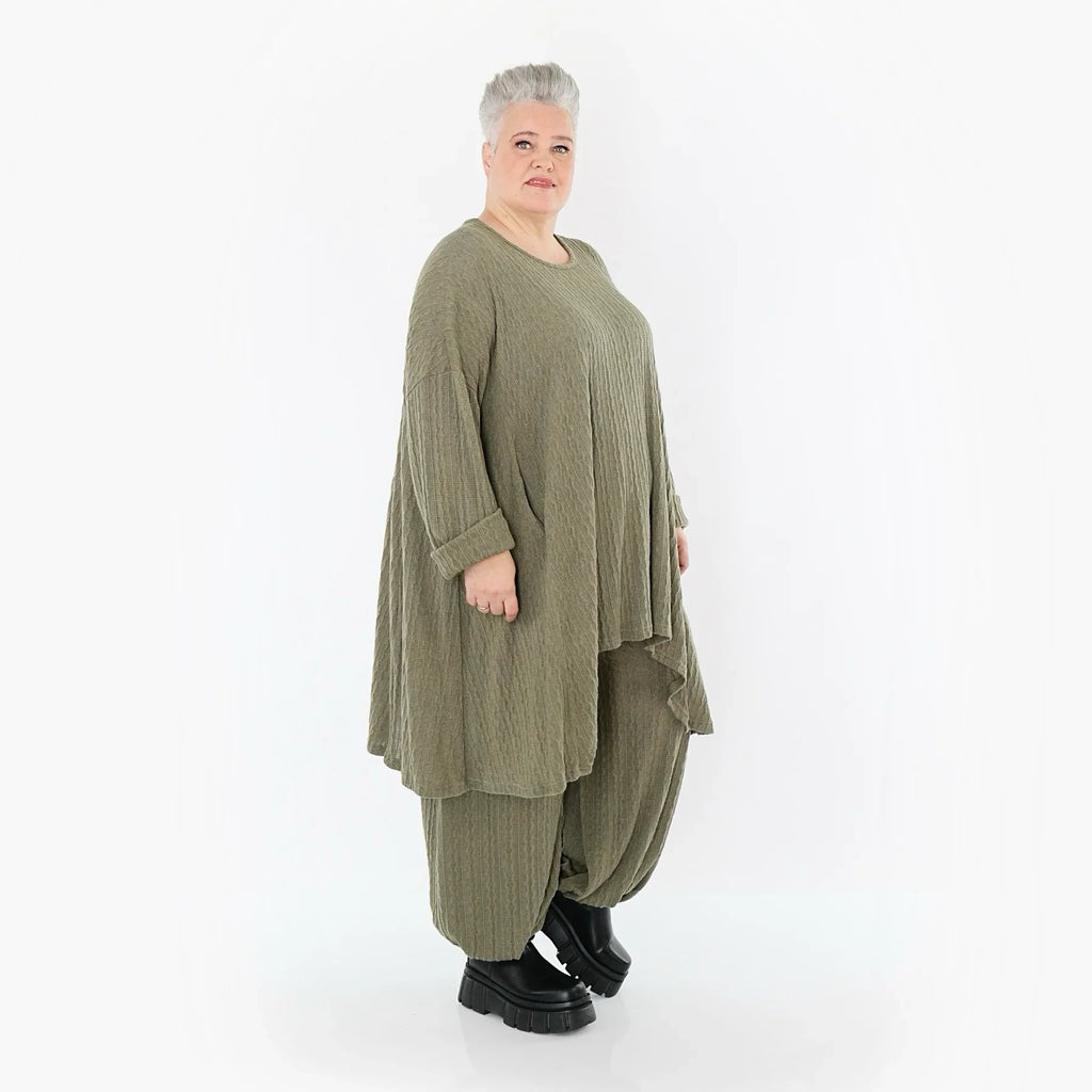 AKH Fashion 7014 Grande Chemise, Olive