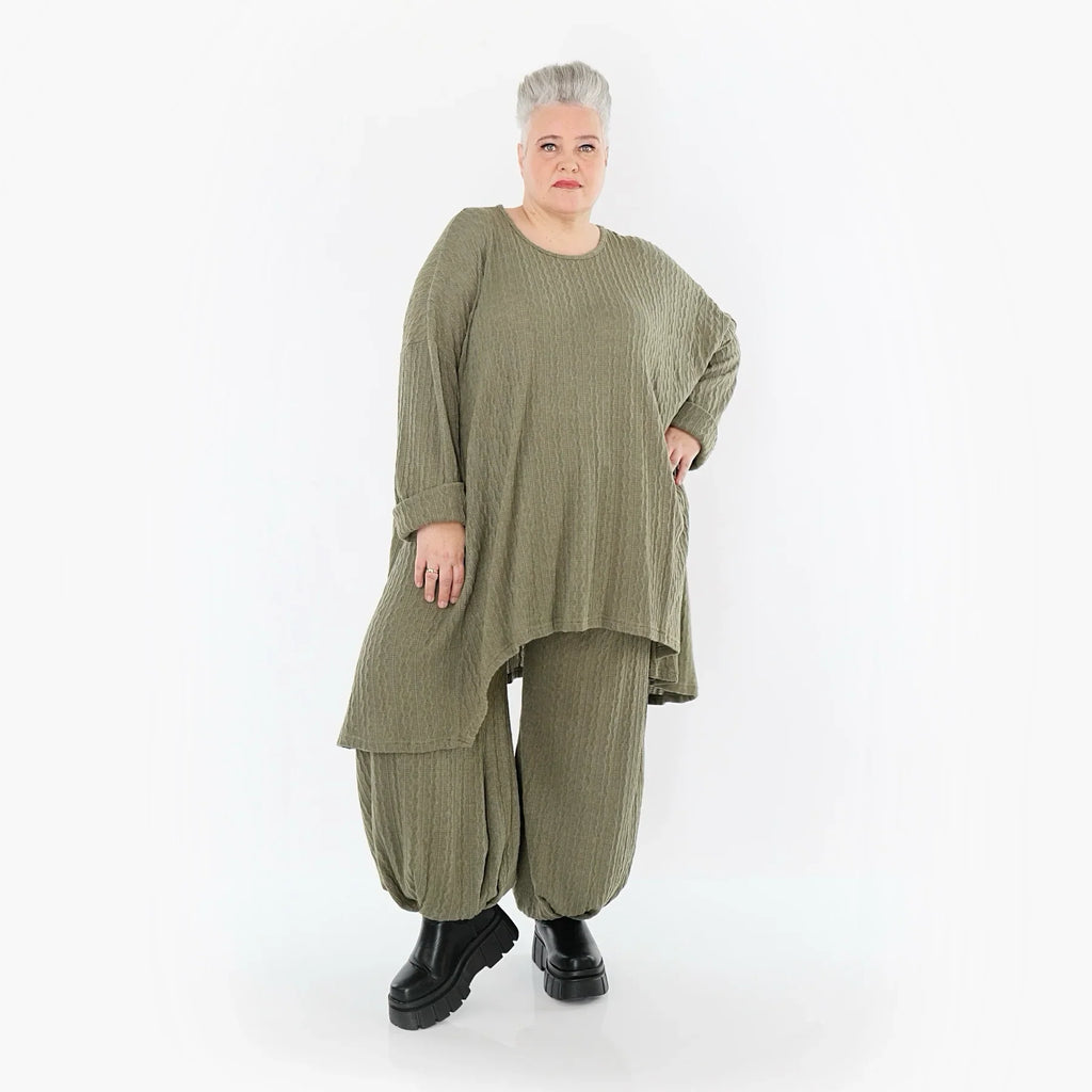 AKH Fashion 7014 Grande Chemise, Olive