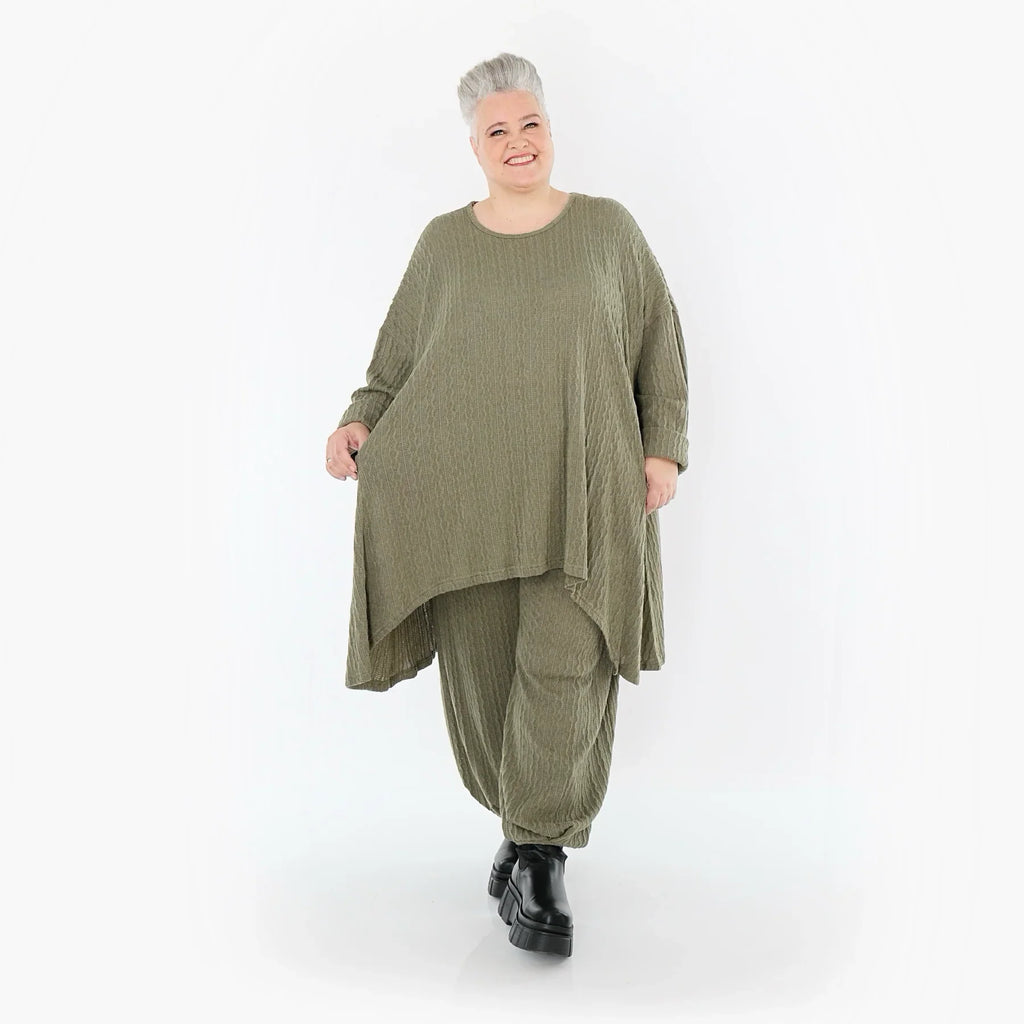 AKH Fashion 7014 Grande Chemise, Olive