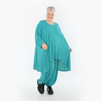 AKH Fashion 7014 Grande Chemise, Bleu pétrole