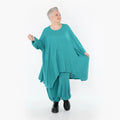 AKH Fashion 7014 Grande Chemise, Bleu pétrole
