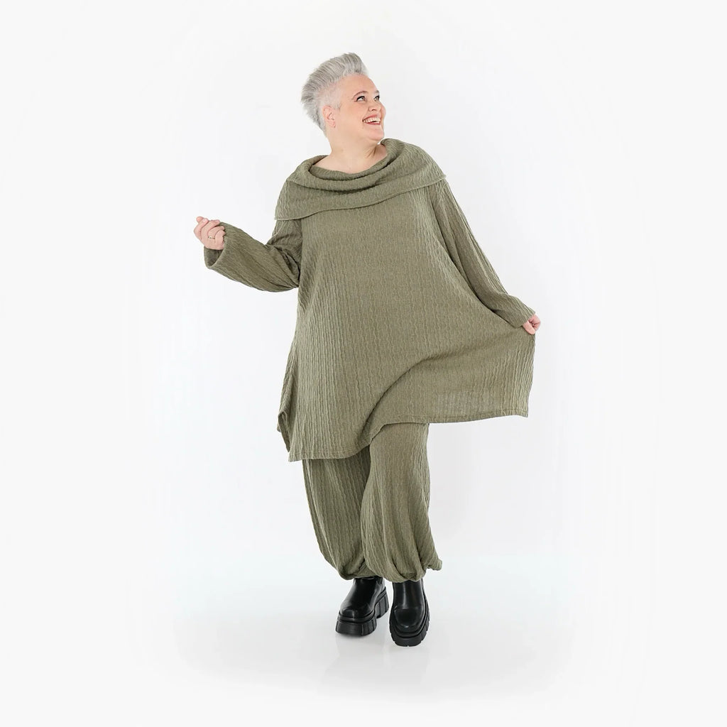 AKH Fashion 7145 Big Shirt, Olive