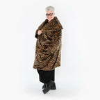 AKH Fashion 1776 Manteau, Cognac-Noir