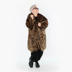 AKH Fashion 1776 Manteau, Cognac-Noir