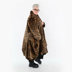 AKH Fashion 6671 Manteau, Cognac-Noir