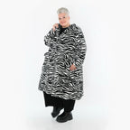 AKH Fashion 6889 Veste, Noir et Blanc