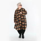 AKH Fashion 2225 Veste, Cognac-Beige-Gris