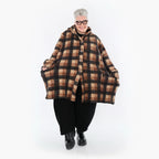 AKH Fashion 6660 Veste, Cognac-Beige-Gris