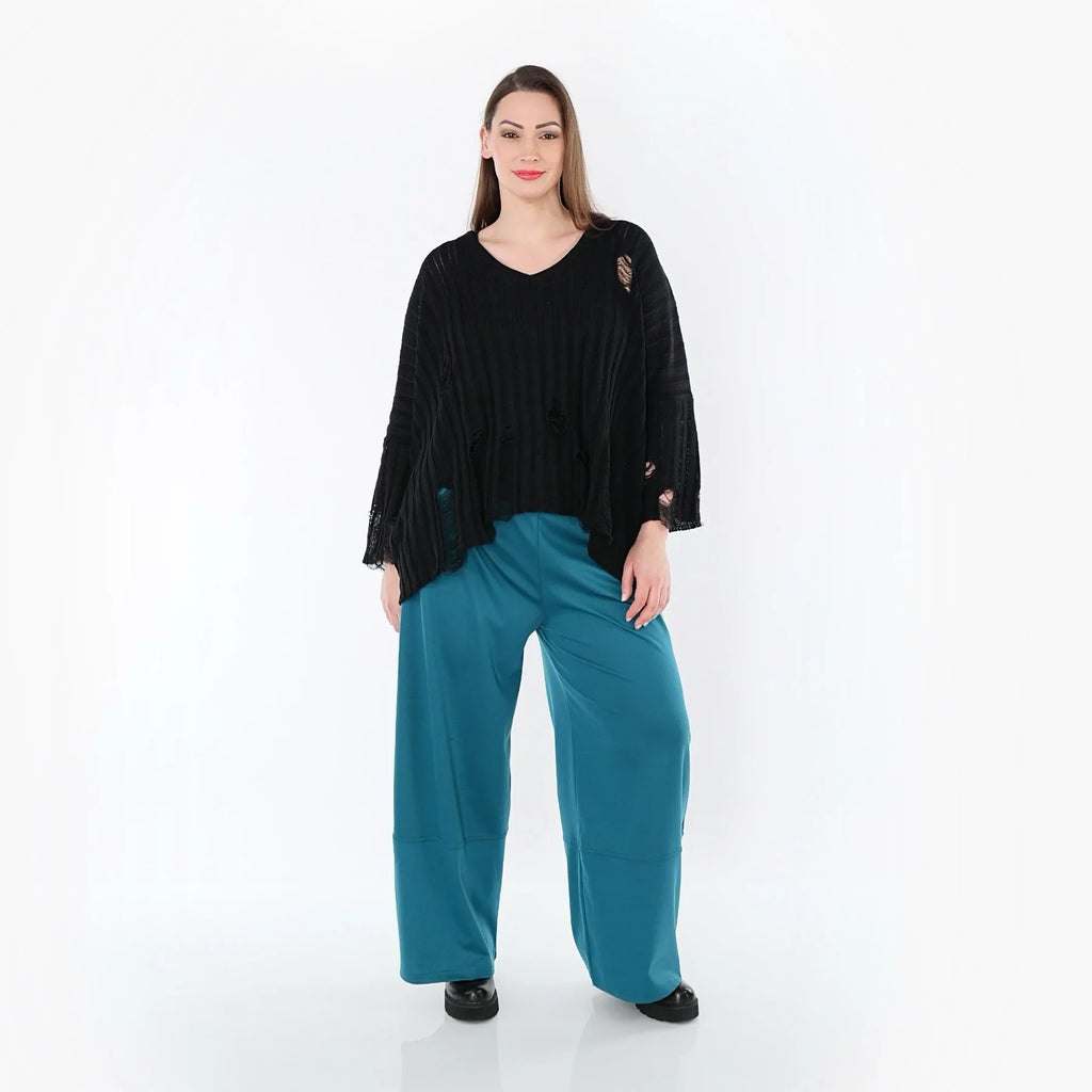 AKH Fashion 122 pantalon, pétrole
