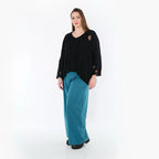 AKH Fashion 122 pantalon, pétrole