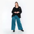 AKH Fashion 122 pantalon, pétrole