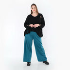 AKH Fashion 122 pantalon, pétrole