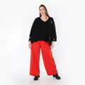 AKH Fashion 122 Pantalon, Rouge