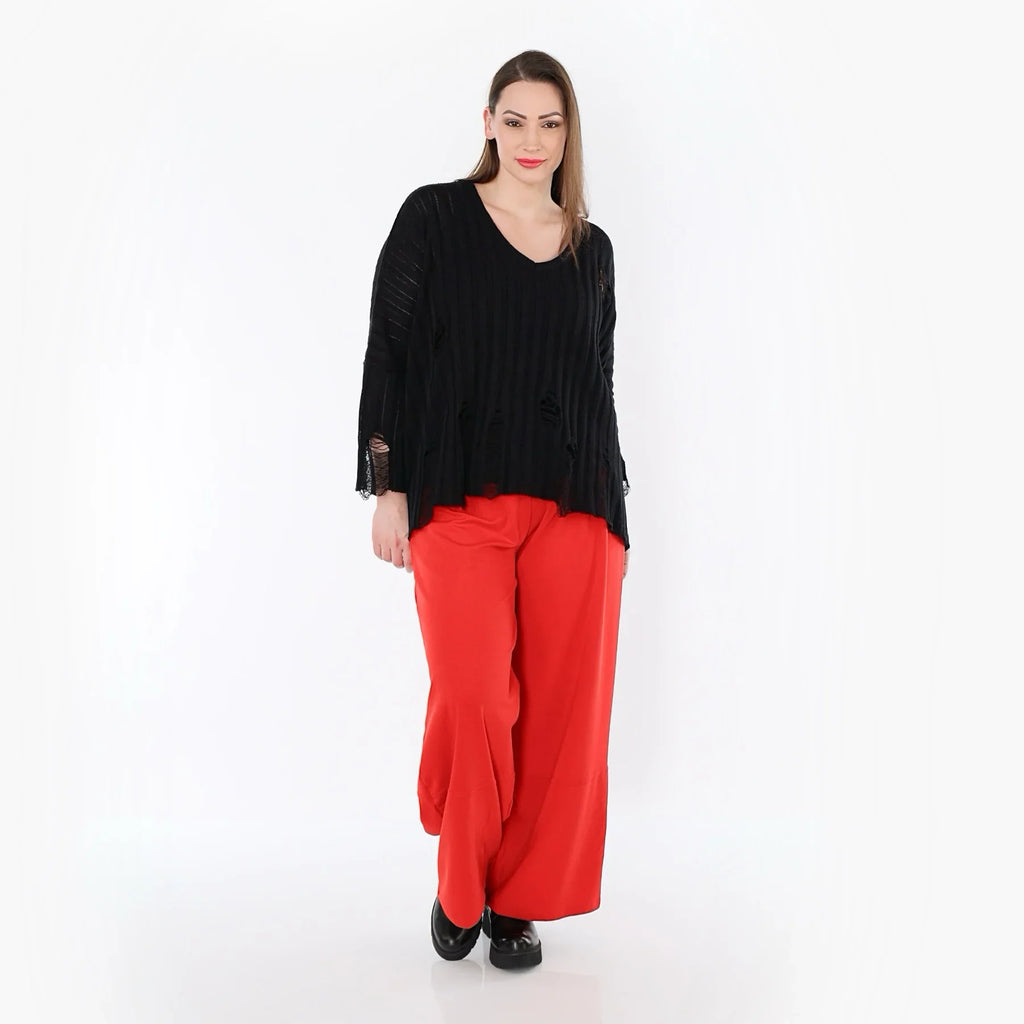 AKH Fashion 122 Pantalon, Rouge
